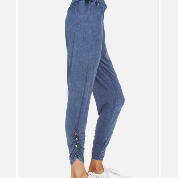 Michael Lauren Pants - Michael Lauren Emmanuel Shirring pant
